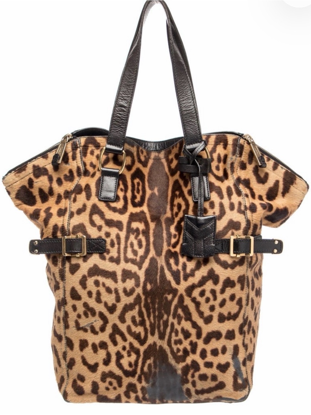 Yves Saint Laurent ponyhair tote